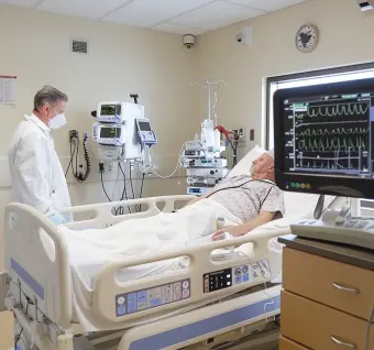 ICU With Ventilator